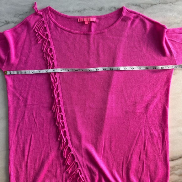 Lilly Pulitzer Hot Pink Emberly Sweater Size M - Picture 5 of 10